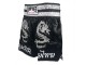 Lumpinee Children Muay Thai Fight Shorts : LUM-038 Black-K